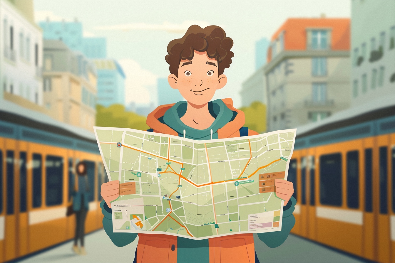 Vue dynamique des différents moyens de transport disponibles à Neuilly-sur-Seine, illustrant les options pratiques pour simplifier vos trajets quotidiens.